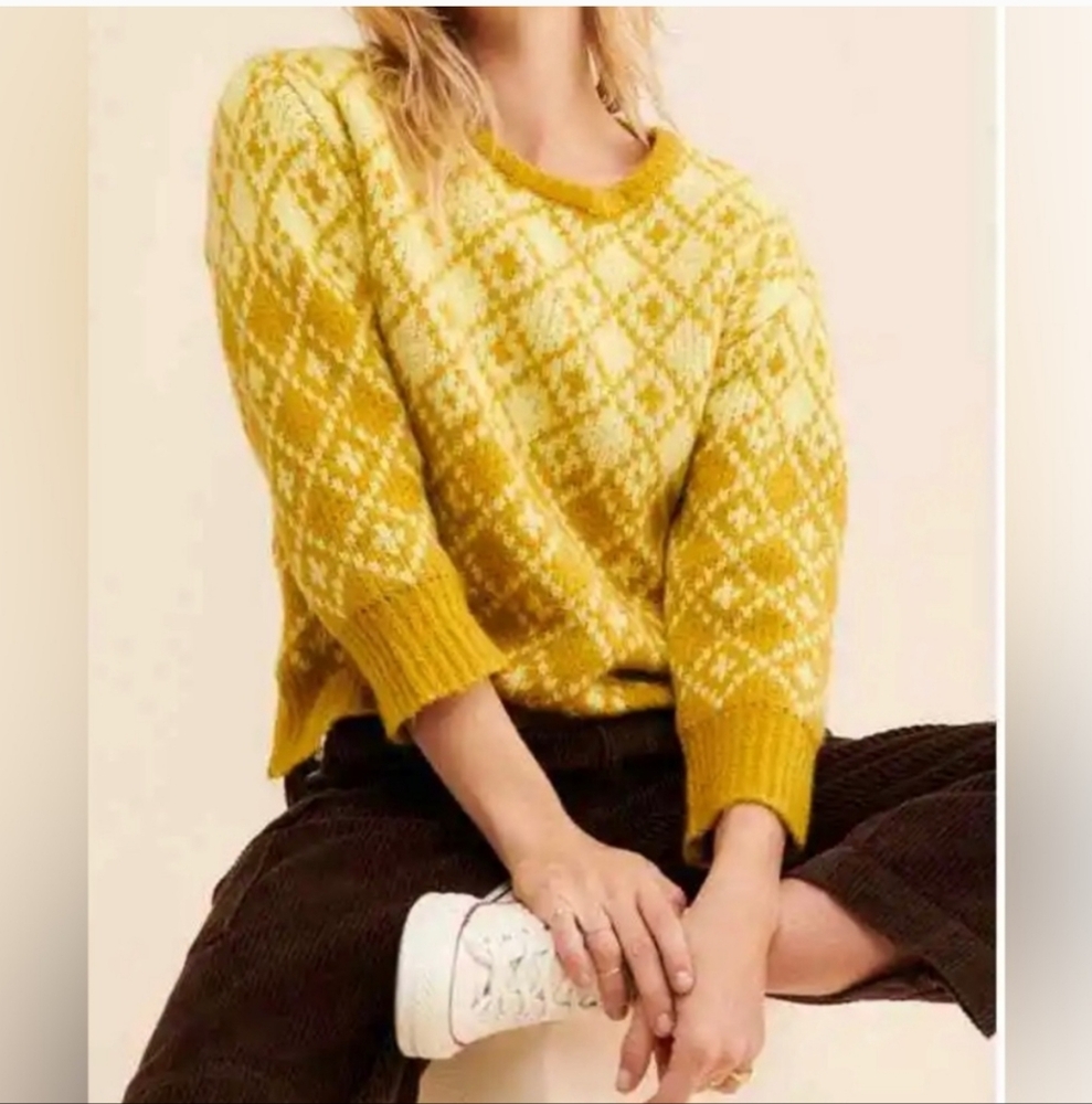 Maeve Anthropologie Sigifried Long Sleeve Sweater Womens Size X-Small